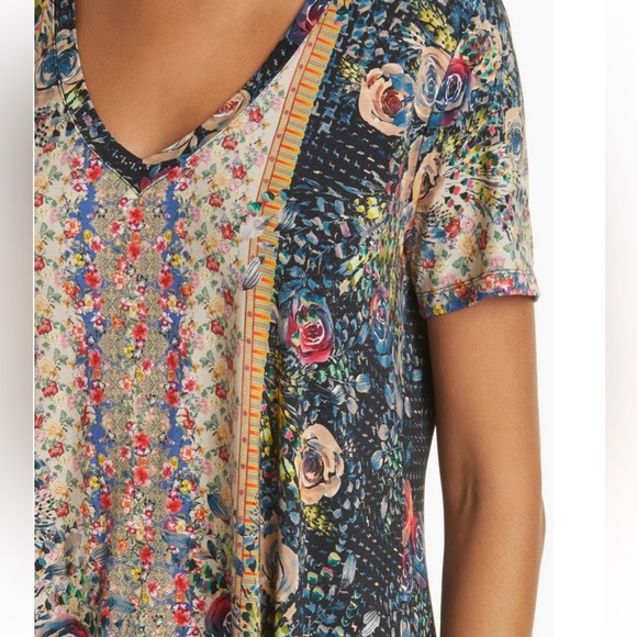 Johnny Was Favorite Floral t-shirt - Picture 3 of 12